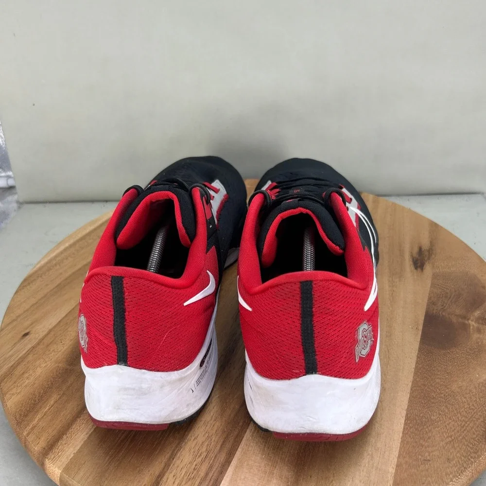 Nike Air Zoom Pegasus 38 Ohio State Buckeyes Mens 16 Black Red DJ0837-001